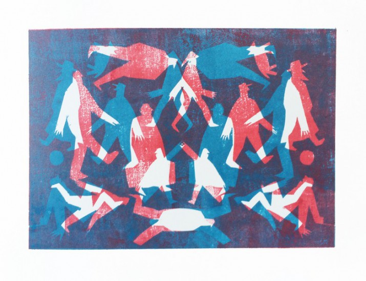 Crossing | relief  | 25×35 cm | 2015